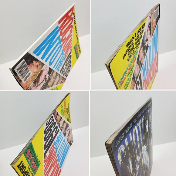 Circus Magazine Rocking Into 1990s VTG Guns n Roses Skid Row Bon Jovi '89 Unread - Picture 11 of 11